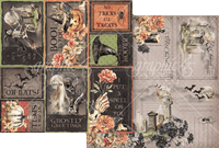 Graphic 45 Ghostly Greetings 12” x 12” Collection Pack