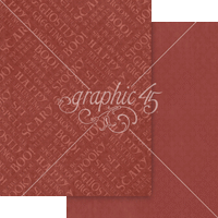 Graphic 45 Ghostly Greetings 8.5” x 11” Patterns & Solids Pack
