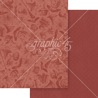 Graphic 45 Ghostly Greetings 8.5” x 11” Patterns & Solids Pack