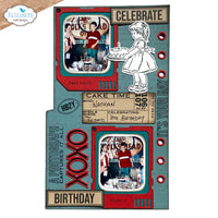 Elizabeth Craft Designs Celebrations 2 Die & Stamp Set