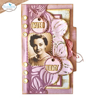 Elizabeth Craft Designs Borderpage with Flowers Metal Die Set
