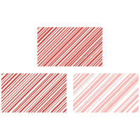 Sizzix Clear Stamp Set - Candy Stripes by 49 & Market