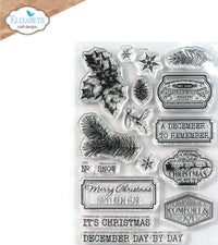 Elizabeth Craft Designs December to Remember Stamp Set
