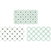 Sizzix Clear Stamp Set - Tartan by 49 & Market