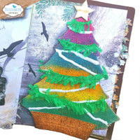 Elizabeth Craft Designs Oh Juego de troqueles para árbol de Navidad