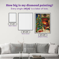 Diamond Art Club SQUARES Cozy Christmas