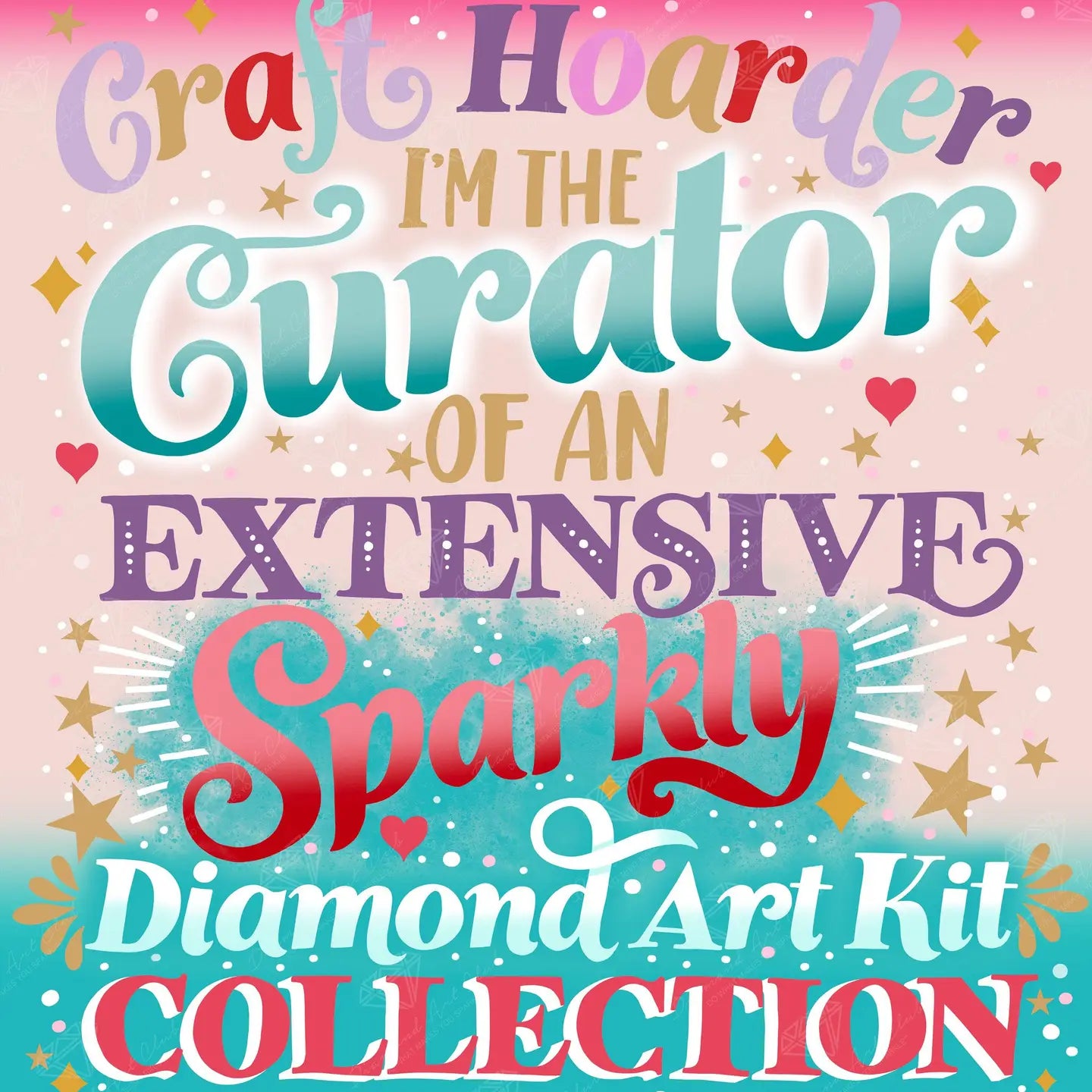 Diamond Art Club SQUARES I’m Not A Craft Hoarder