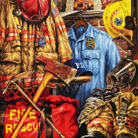 Diamond Art Club SQUARES Hometown Hero - Firefighter