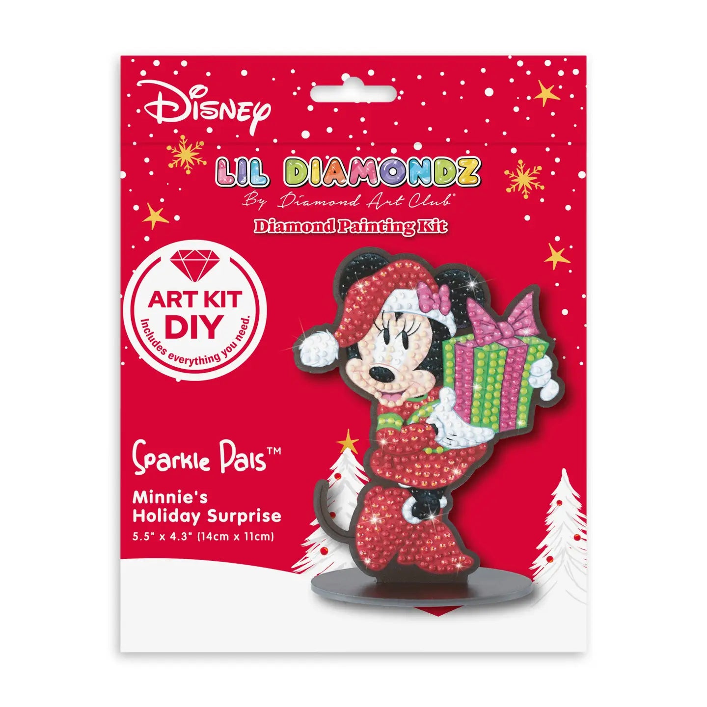 Diamond Art Club Sparkle Pals™ - Minnie’s Holiday Surprise
