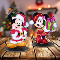 Diamond Art Club Sparkle Pals™ - Santa Mickey Magic