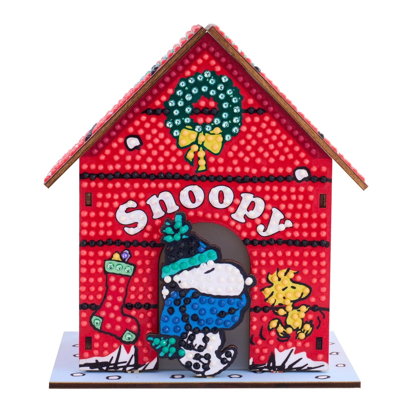 Diamond Art Club LED 3D Gem House - The Peanuts™ Holiday