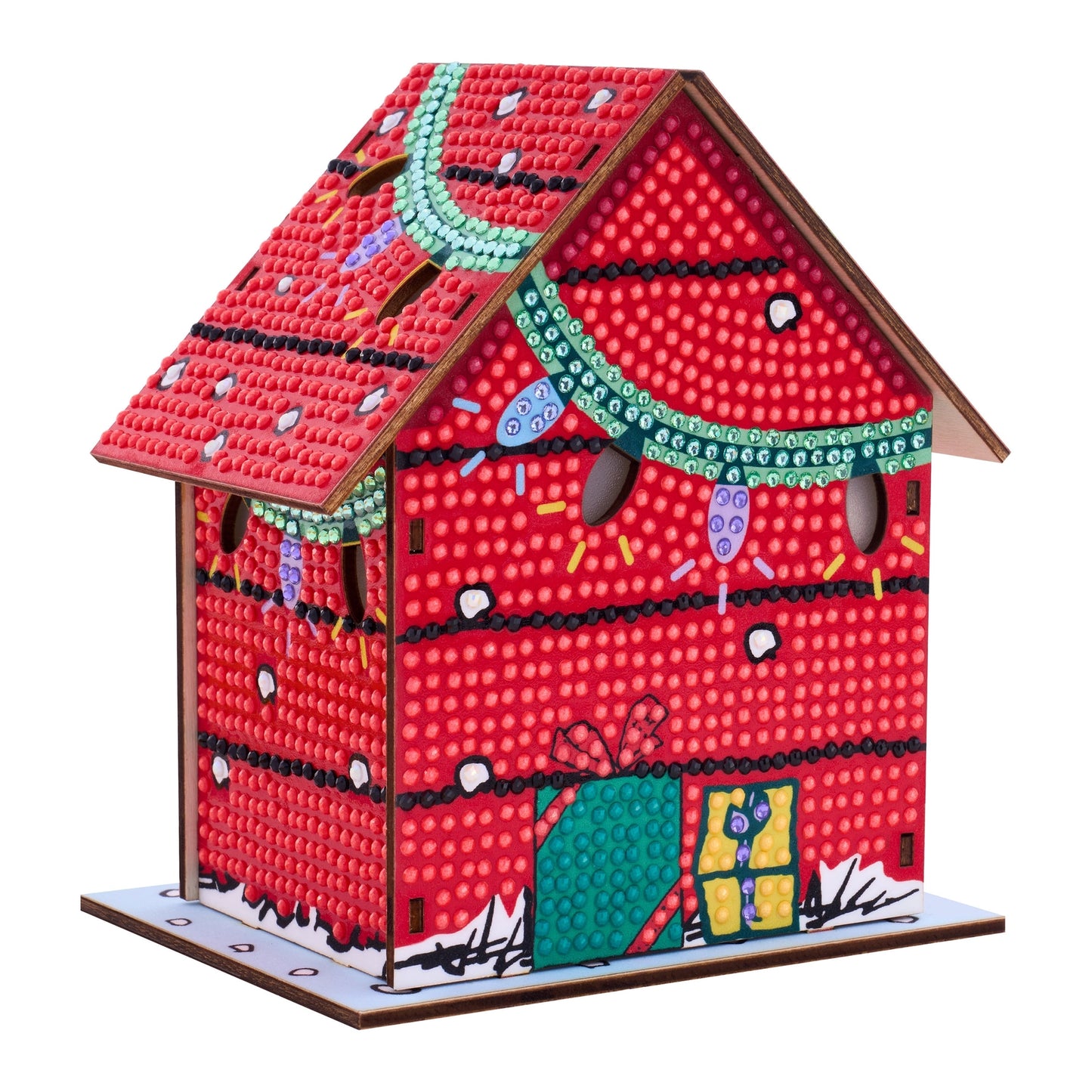 Diamond Art Club LED 3D Gem House - The Peanuts™ Holiday