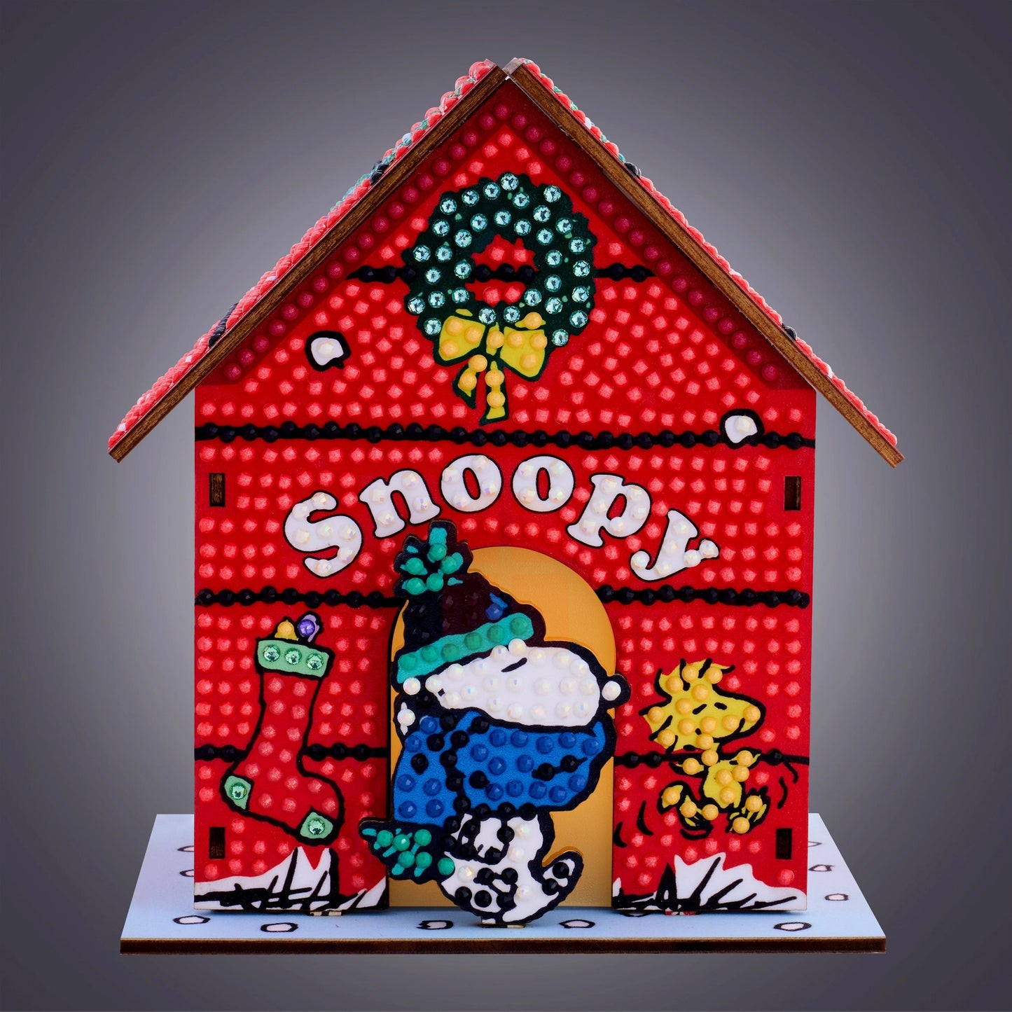 Diamond Art Club LED 3D Gem House - The Peanuts™ Holiday
