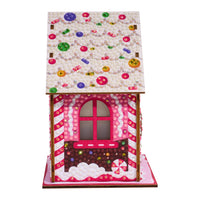 Diamond Art Club LED 3D Gem House - Candy Cane