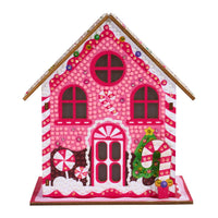 Diamond Art Club LED 3D Gem House - Candy Cane