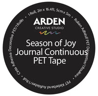 Arden Creative Studio Season of Joy Kiss-Cut PET Tape - Journal