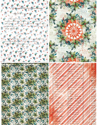 Arden Creative Studio Season of Joy Decoupage Paper Set (12 sheets)