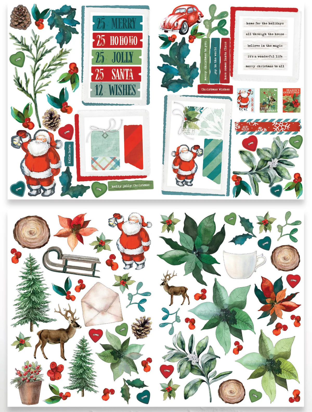 Arden Creative Studio Season of Joy Laser Cut Elements