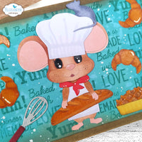 Elizabeth Craft Designs In The Kitchen Sentiments Stamp Set