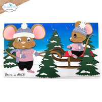 Elizabeth Craft Designs Winter Scenery Accessories Metal Die Set