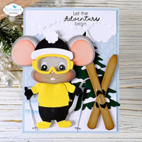 Elizabeth Craft Designs Big Mouse Winter Accessories Metal Die Set