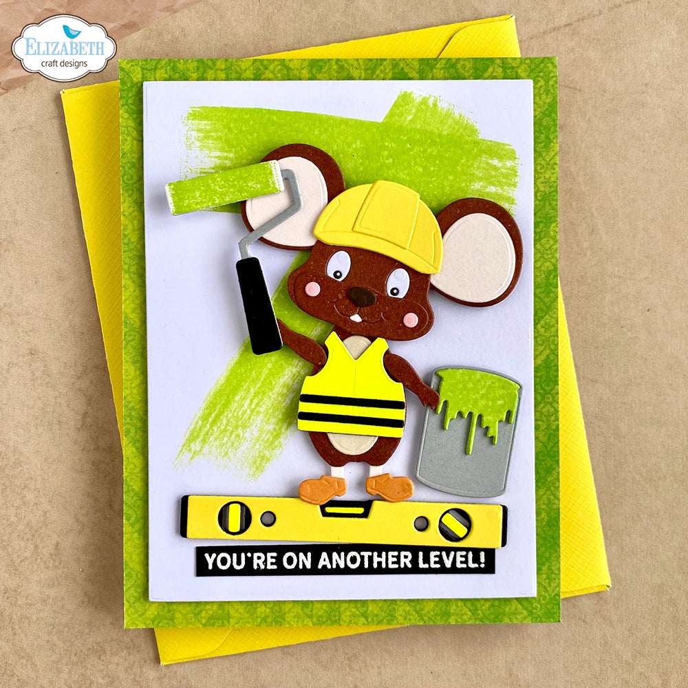 Elizabeth Craft Designs Best Dad Sentiments Stamp Set