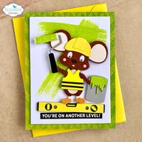 Elizabeth Craft Designs Best Dad Sentiments Stamp Set