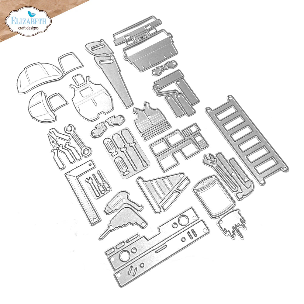 Elizabeth Craft Designs Construction Accessories Metal Die Set