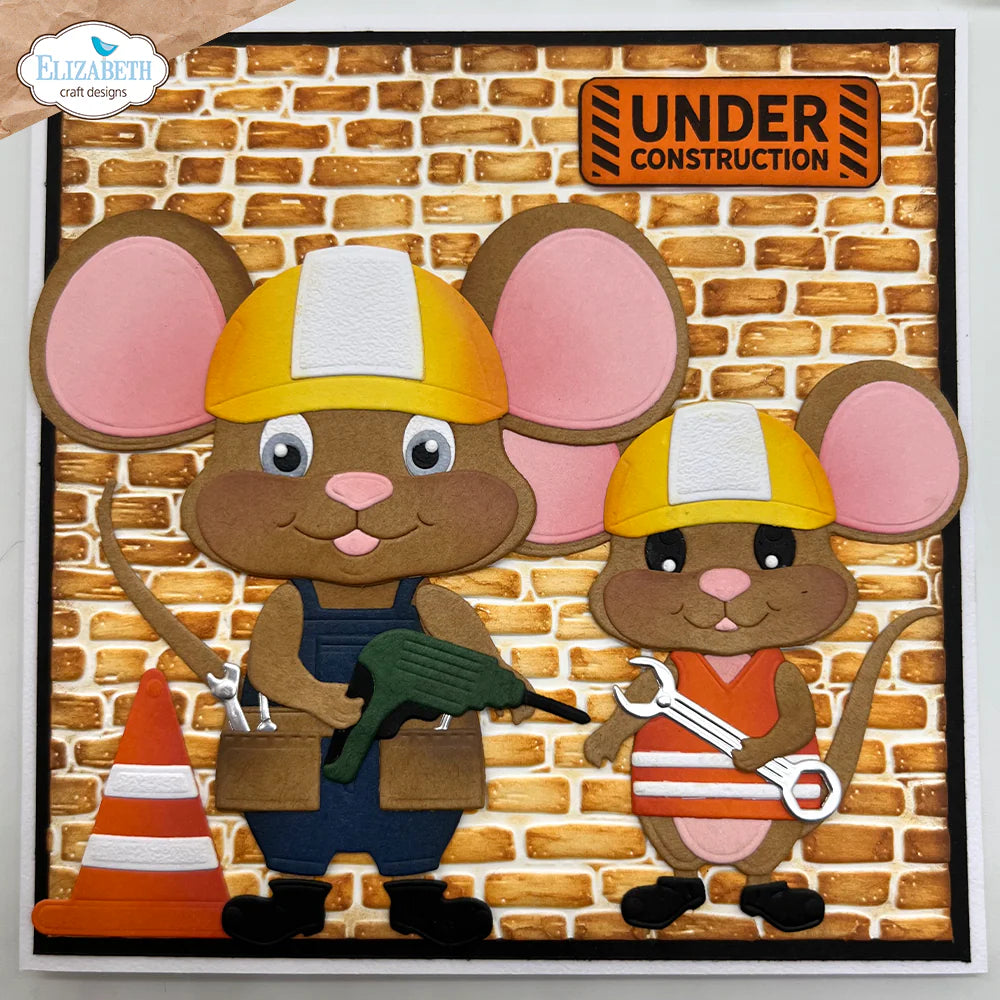 Elizabeth Craft Designs Construction Accessories Metal Die Set