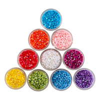 Diamond Art Club Bling Diamonds - Aurora Borealis Rainbow Square (Set of 10)
