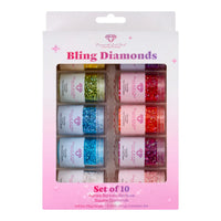 Diamond Art Club Bling Diamonds - Aurora Borealis Rainbow Square (Set of 10)