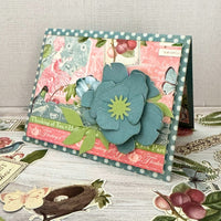 Graphic 45 Botanical Tea - Keepsake Kit (with Exclusive Metal Die Set)