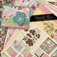 Graphic 45 Botanical Tea - Keepsake Kit (with Exclusive Metal Die Set)