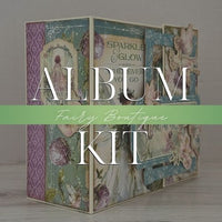 Graphic 45 Fairy Boutique - Tag & Pocket Wrap-Around Album 2025 Kit 6
