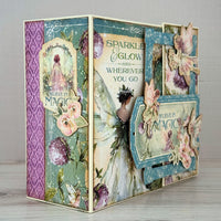 Graphic 45 Fairy Boutique - Tag & Pocket Wrap-Around Album 2025 Kit 6