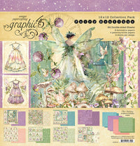 Graphic 45 Fairy Boutique - Tag & Pocket Wrap-Around Album 2025 Kit 6