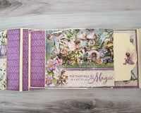 Graphic 45 Fairy Boutique - Tag & Pocket Wrap-Around Album 2025 Kit 6