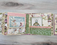 Graphic 45 Fairy Boutique - Tag & Pocket Wrap-Around Album 2025 Kit 6
