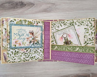 Graphic 45 Fairy Boutique - Tag & Pocket Wrap-Around Album 2025 Kit 6