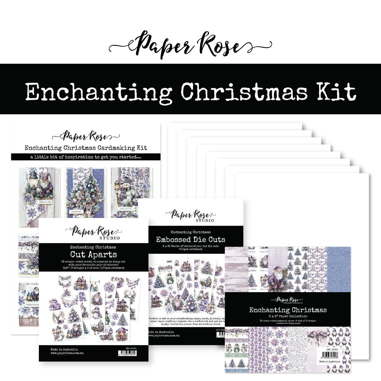 Paper Rose Studio Enchanting Christmas Cardmaking Kit