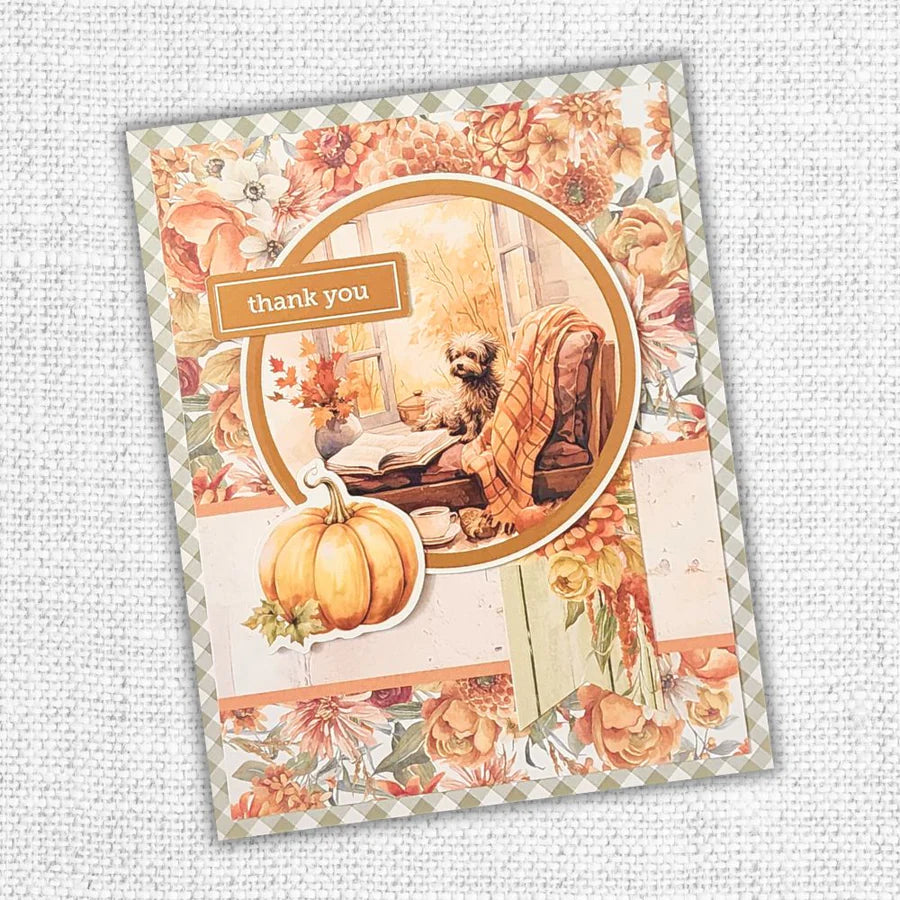 Paper Rose Studio Autumn Florals Quick Card Die Cuts