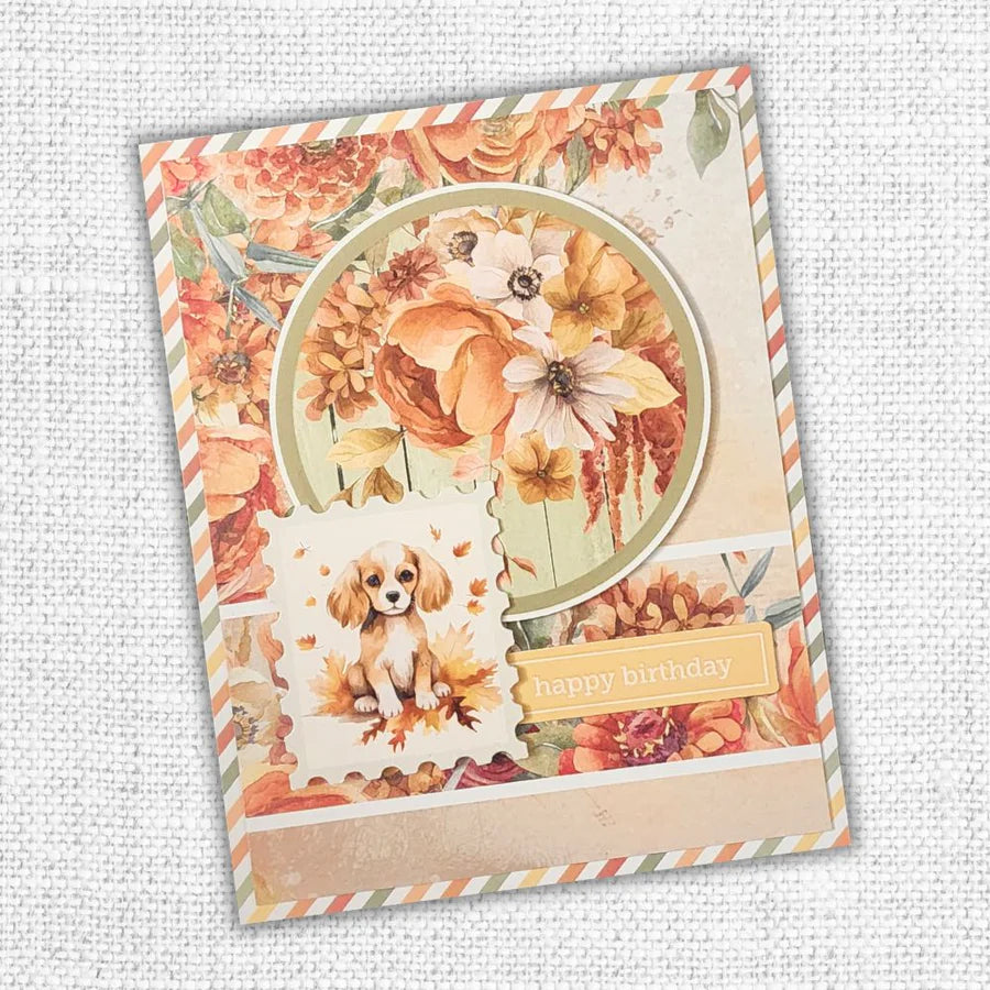 Paper Rose Studio Autumn Florals Quick Card Die Cuts