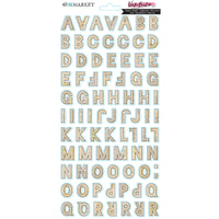 49 & Market Paper Trail Alphabet Cardstock Stickers by Vicki Boutin