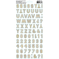 49 & Market Paper Trail Alphabet Cardstock Stickers by Vicki Boutin