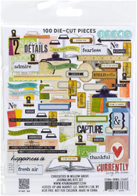 49 & Market Curiosities in Willow Grove Journaling Bits Set