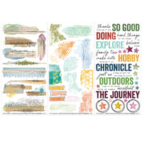 49 & Market Curiosities in Willow Grove Blendable 6 x 12 Rub-On Transfer Set