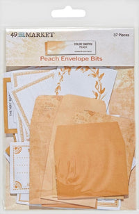 49 & Market Color Swatch Peach Envelope Bits