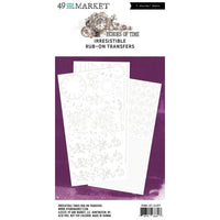 49 & Market Irresistible Times 6 x 12 Rub-On Transfer Set