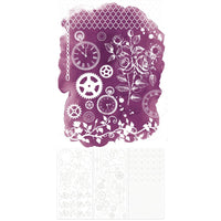 49 & Market Irresistible Times 6 x 12 Rub-On Transfer Set