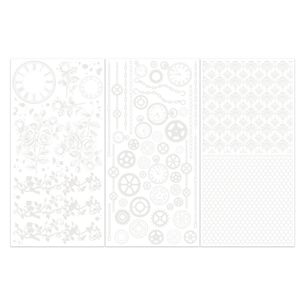 49 & Market Irresistible Times 6 x 12 Rub-On Transfer Set